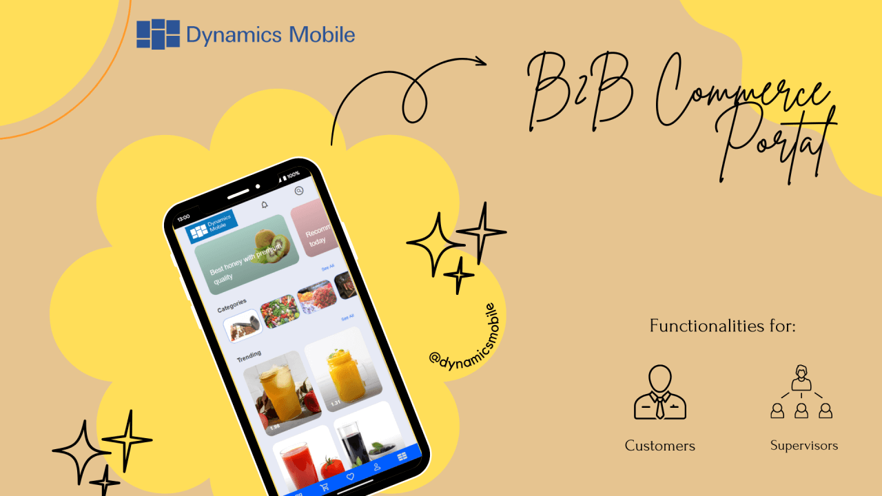 Revolutionize Your Business with Dynamics Mobile B2B Commerce Portal: A Seamless Supply Chain Solution